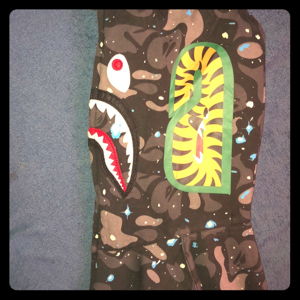SPACE CAMO BAPE HOODIE